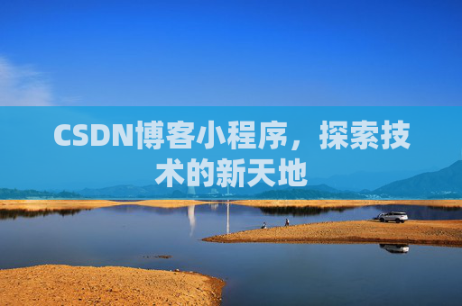 CSDN博客小程序，探索技术的新天地