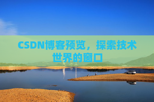 CSDN博客预览,探索技术世界的窗口